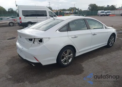 2018 Hyundai Sonata Sel+ from USA, damaged, VIN 5NPE34AF8JH711490